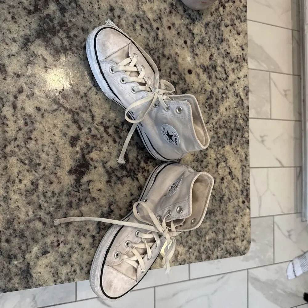 Converse Chuck Taylor All Star Hi Lace Up White Size 8